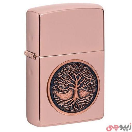فندک زیپو اصل کد 49638 - Original Zippo Tree Of Life